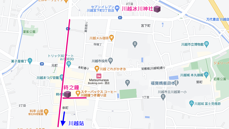 小江戸川越一番街商店街