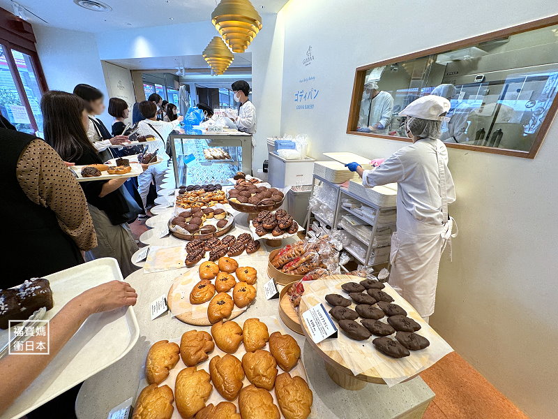 東京godiva麵包店